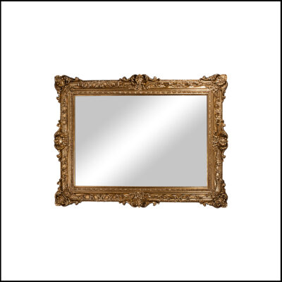Amaris gold small mirror