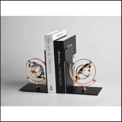 Armillary bookends