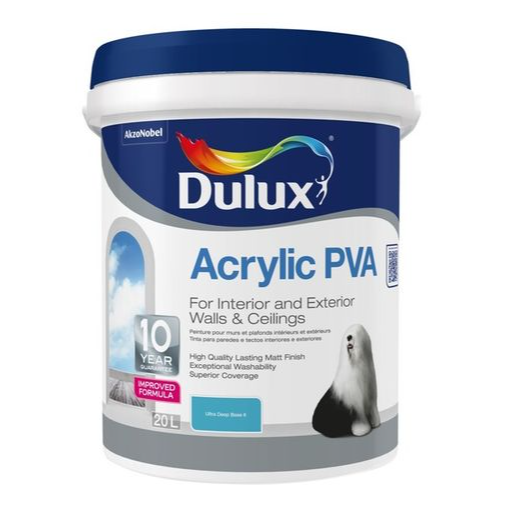 Dulux Acrylic PVA Ultra Deep Base 6 (20L)