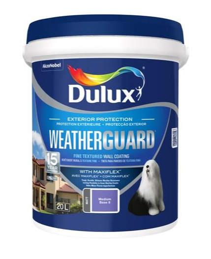 Dulux Weatherguard Base 8 Med (20L)