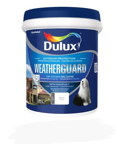 Dulux Weatherguard – Brilliant White (20L)
