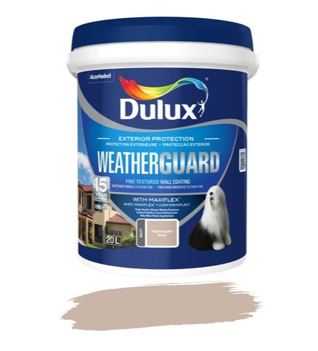 Dulux Weatherguard – Nightingale Grey (20L)