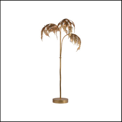Destin palm floor lamp