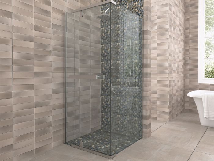CrystalTech Semi Frameless Square Pivot Shower Enclosure – CT7011 – 985 x 985 x 1850mm