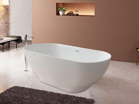 Twilight Round White Freestanding Bath – 1700 x 700 x 580mm