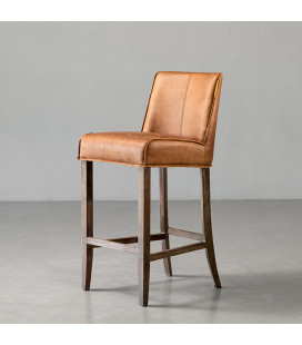 Holden Leather Bar Chair