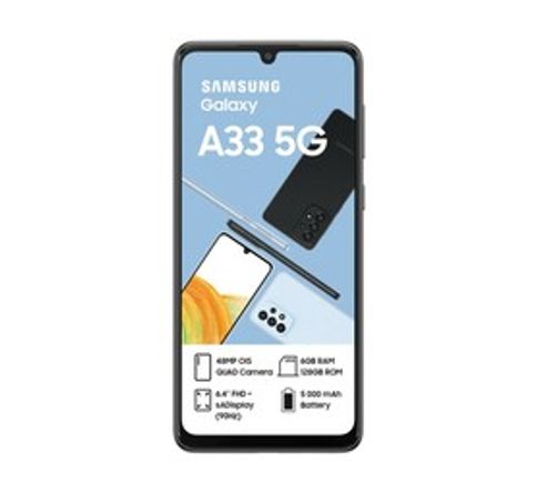 Samsung 128GB Galaxy A33 5G Dual Sim Awesome Black