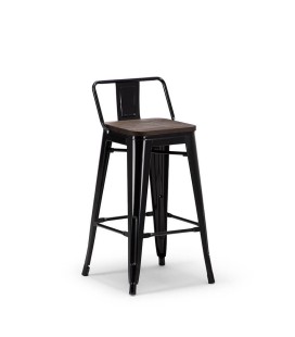 Tyce Counter Bar Chair – Black