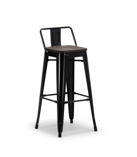Tyce Tall Bar Chair – Black