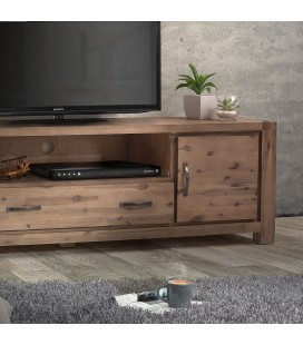 Vancouver Acacia Wood TV Stand – 2m